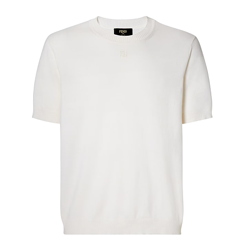 Cashmere Cotton Knit Short Sleeve