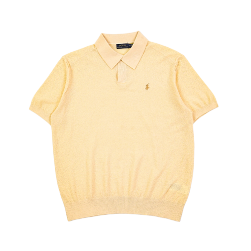 Pony Logo Button-Down Polo Short Sleeve