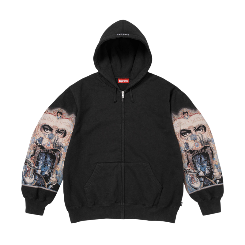 Supreme Zip-up Hoodie Sweatshirt