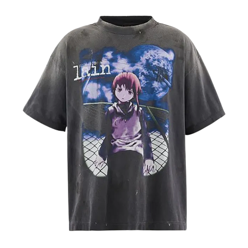 Bell-themed Collaboration Printed T-Shirt