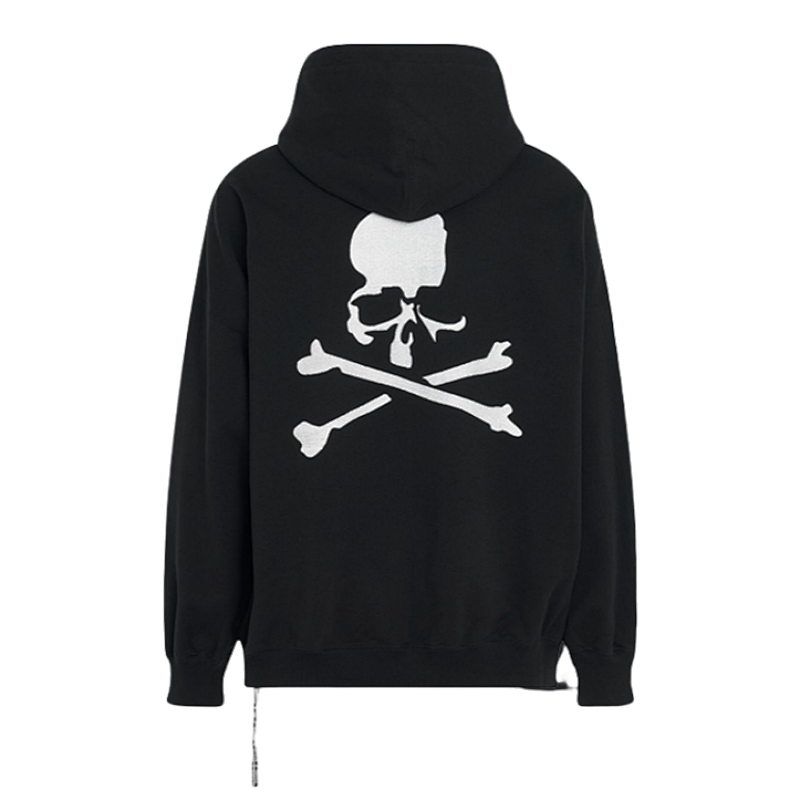 Mmj Skull-print Cotton Hoodie