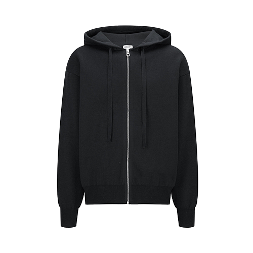 Loewe Embroidered Logo Knit Zipper Jacket