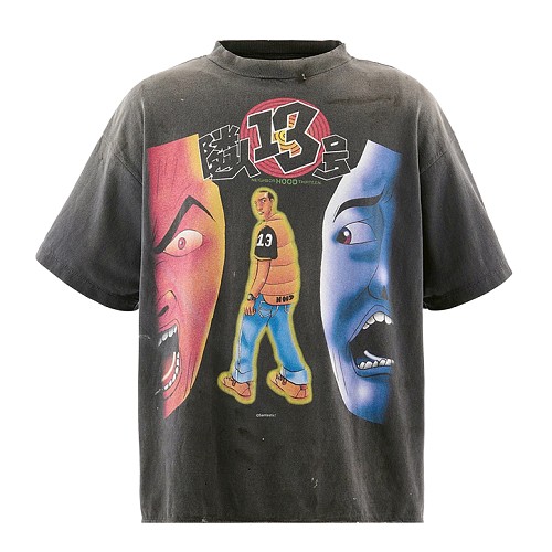 Neighbor Size 13 Printed Short Sleeves