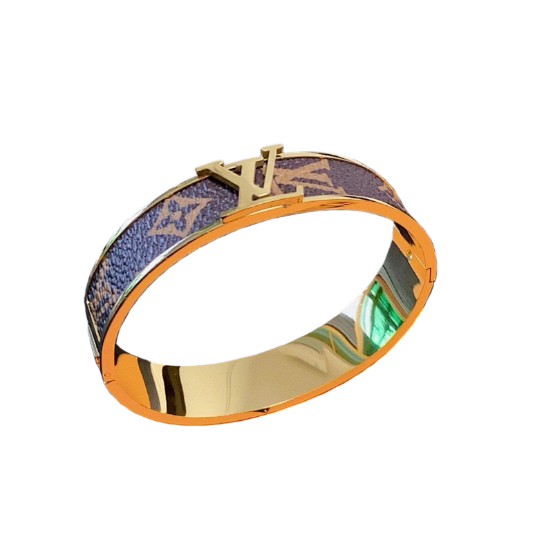 Leather Texture Print Bracelet