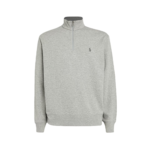 Grey Half-zip Sweatshirt