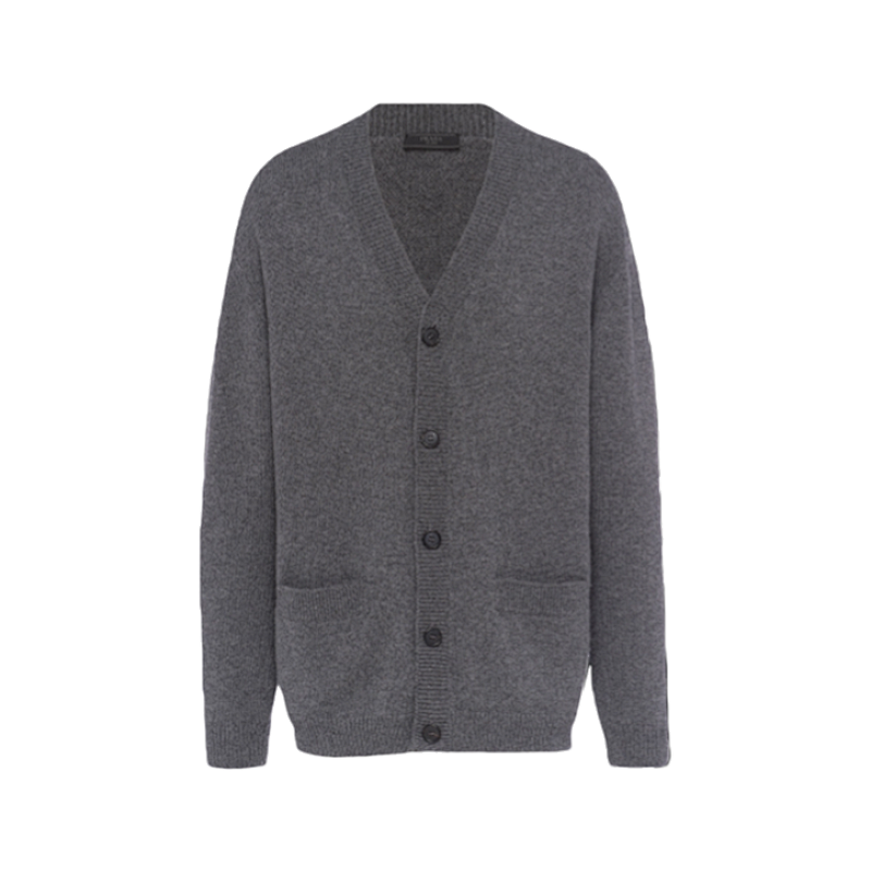 Louis Vuitton 26 Cashmere Grey Cardigan
