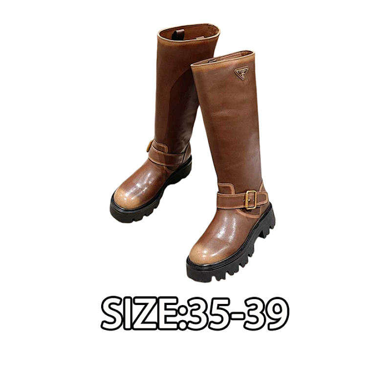 Prada Leather Slip-On Over-the-Knee Boots The Ultimate Must-Have