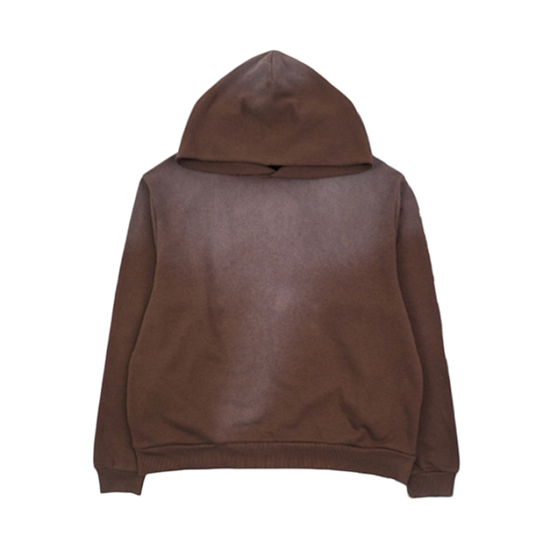 Distressed Lettering Hoodie