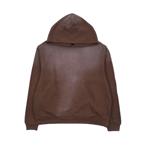 Distressed Lettering Hoodie