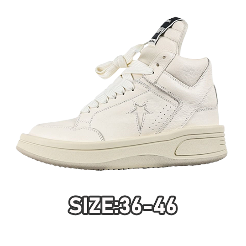 Rick Owens R Ickowens X C Onverse High-top Platform Sneakers
