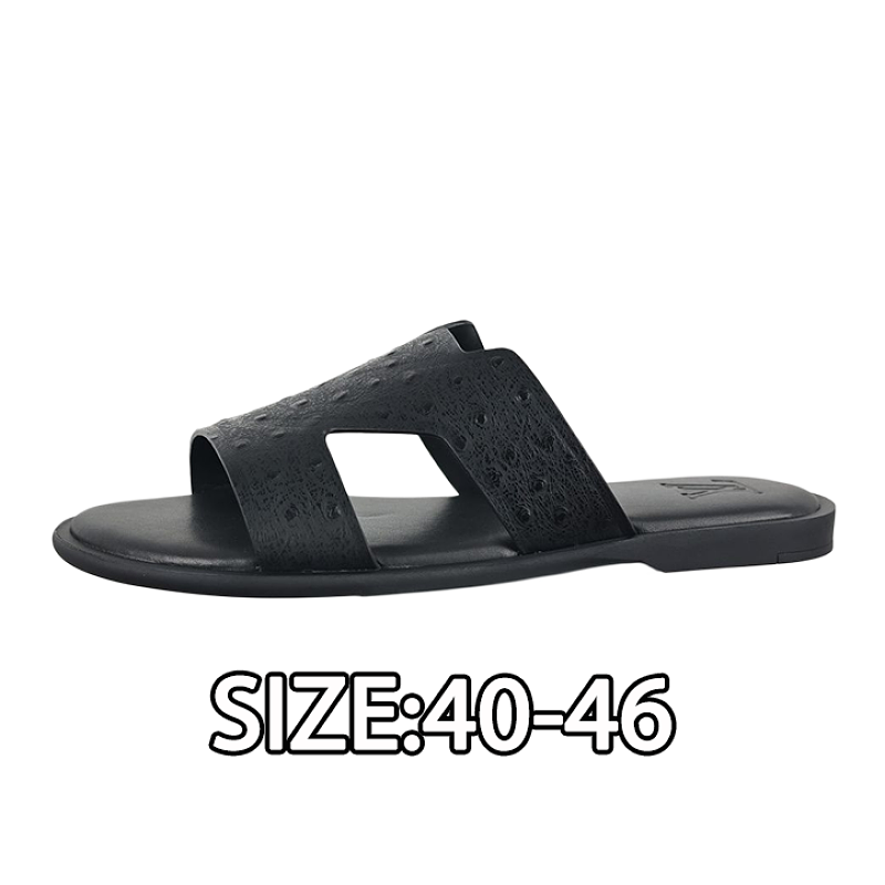 Mule Shoes Black Flip-flops