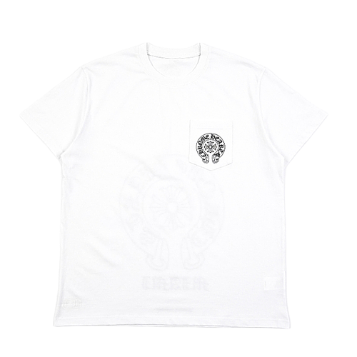Short-sleeved Shirt With Sanskrit Scroll Print On The Hem
