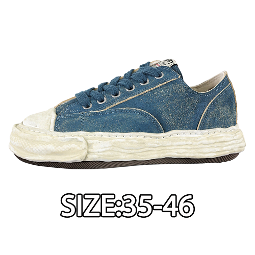Shell-Toe Fully Vulcanized Shoes Blue