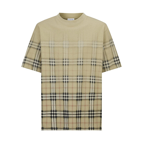 Burberry Plaid Print Short-sleeved Shirt