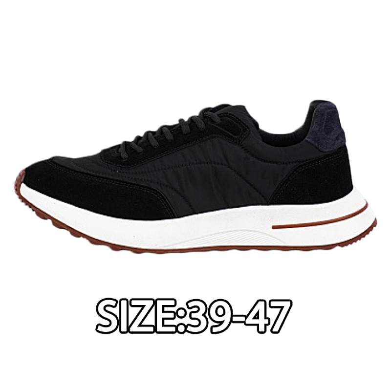 Men's Leather Loafers Black