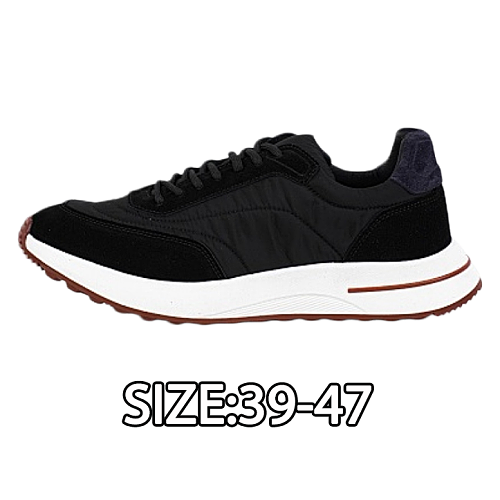 Men's Leather Loafers Black