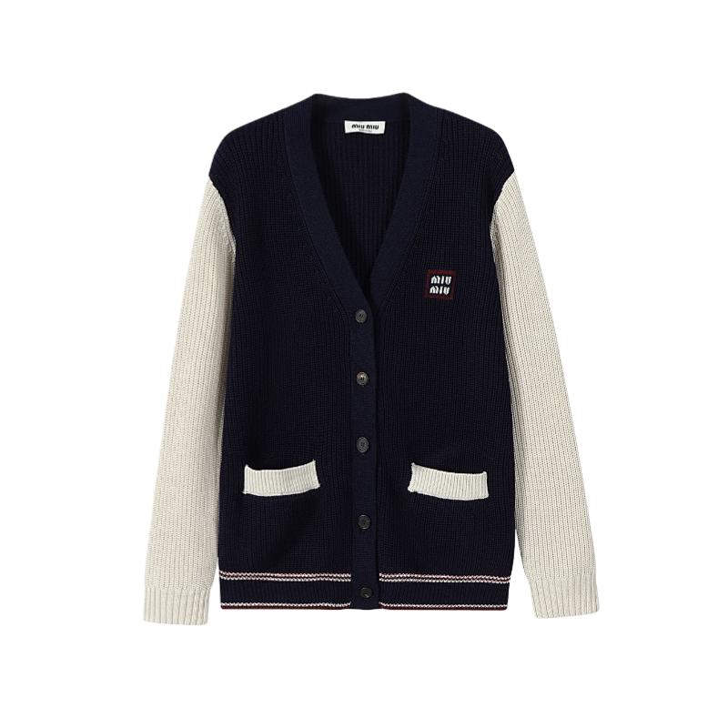 Miu Miu Wool And Cashmere Blend Cardigan