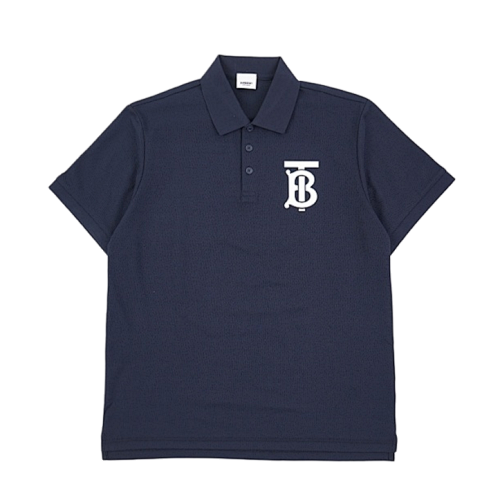 Large BT Letter Silicone Polo Shirt