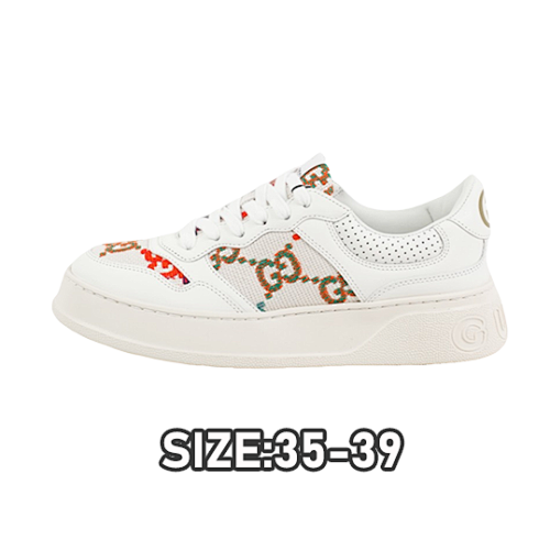 Gucci G Ucci Chunky B Screener GG Flower White