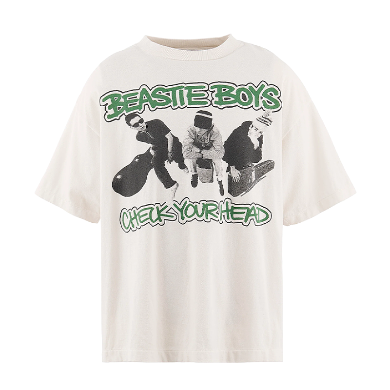 Hip-hop Crew Printed T-shirt