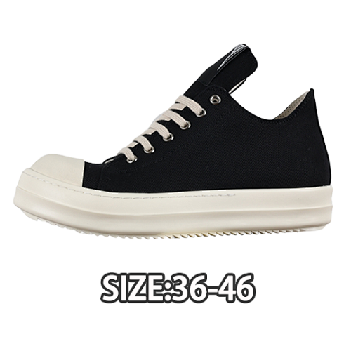 Rick Owens 67 RO Canvas Shoes