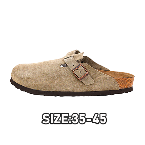 Birkenstock B Stock Summer Half Slide Sandals Brown