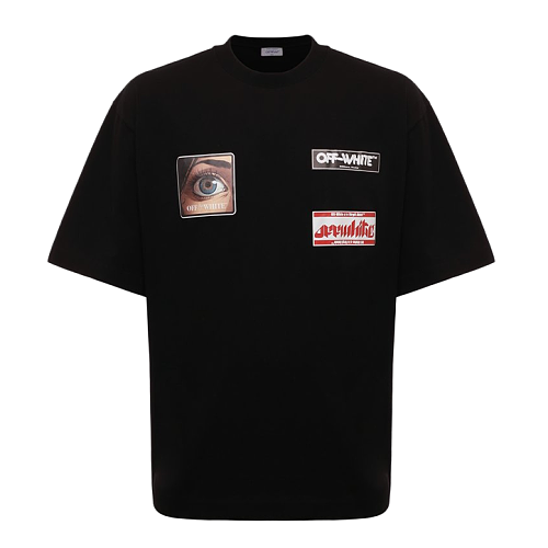 Short-sleeve T-shirt With Eye Letter Logo