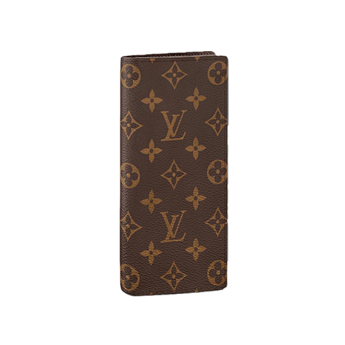 Louis Vuitton L V Black Monogram Long Wallet
