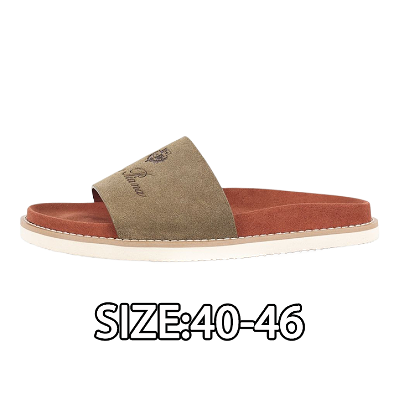 Flip-flops Green-brown