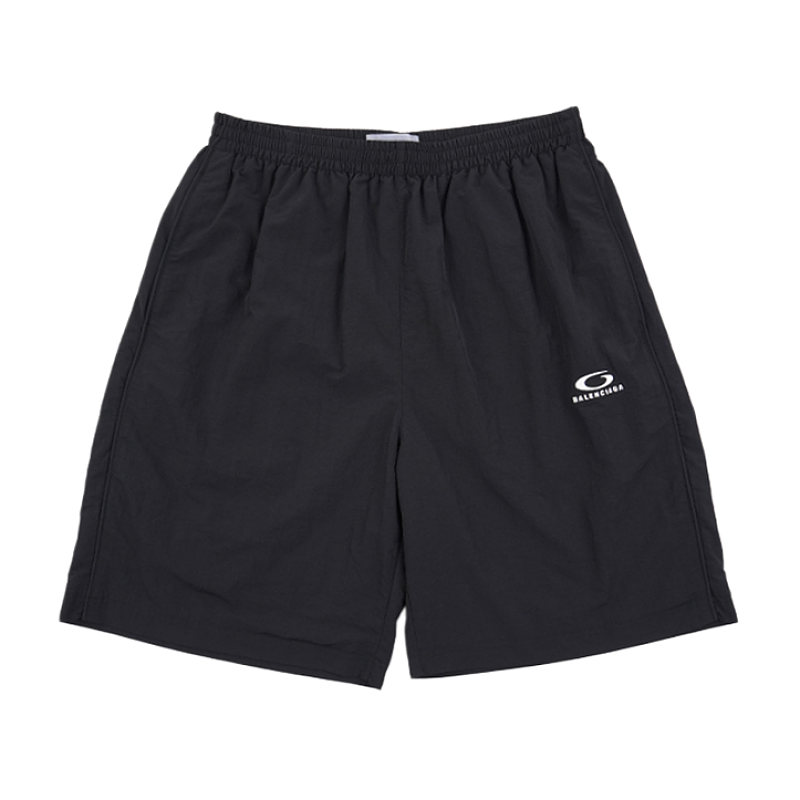 Ring-Detail Woven Shorts