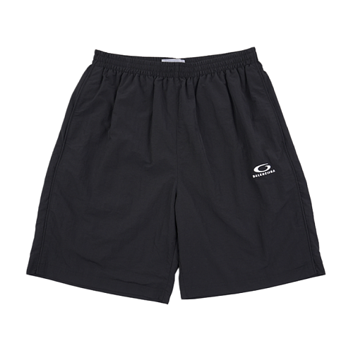 Ring-Detail Woven Shorts
