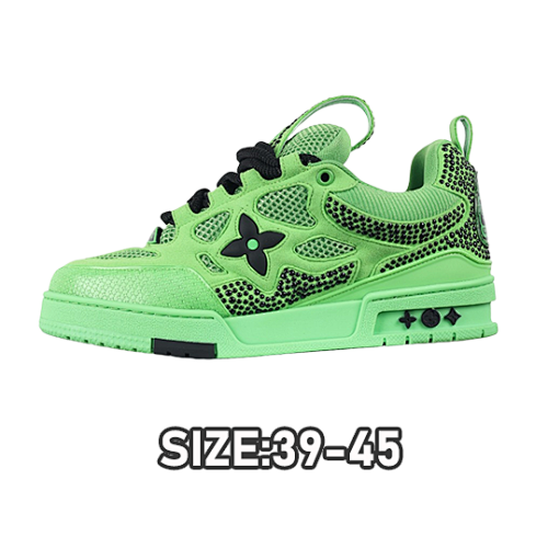 Louis Vuitton L V Trainer Skate Lace-up Classic Fashion Sneakers