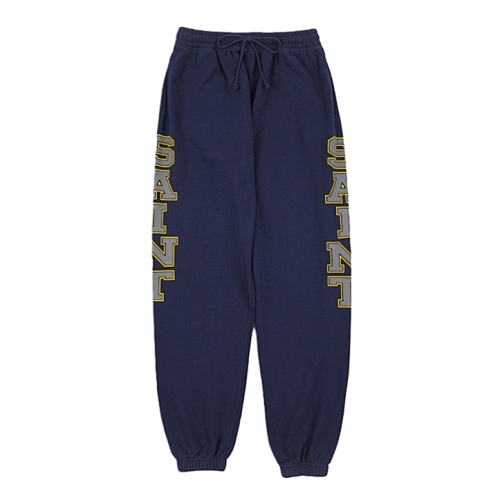 Saint Michael Reflective Angel Medal Print Pants
