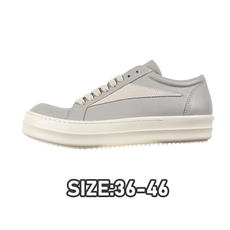 Rick Owens R O Dona Leather Gray