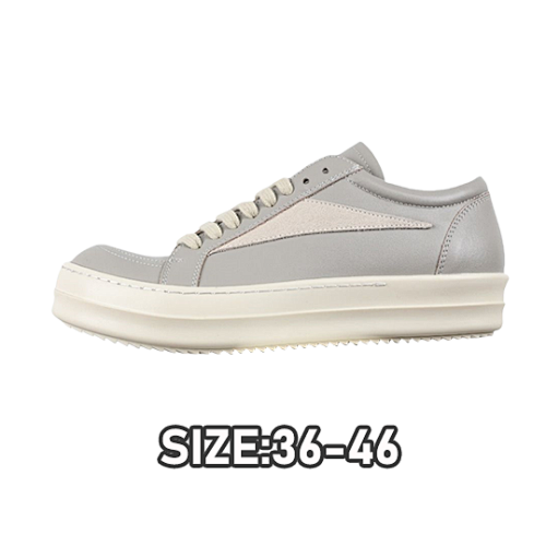 Rick Owens R O Dona Leather Gray