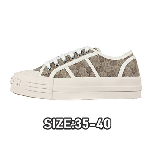 G I Platform Canvas Shoes