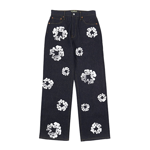 Cotton Denim Trousers