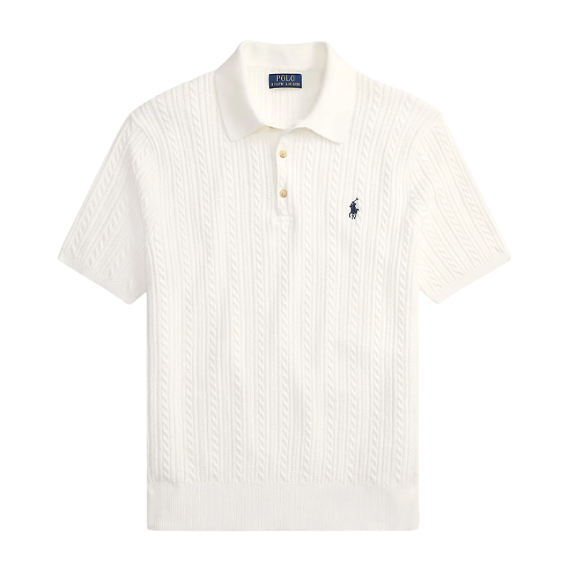 Cable Knit Short Sleeve