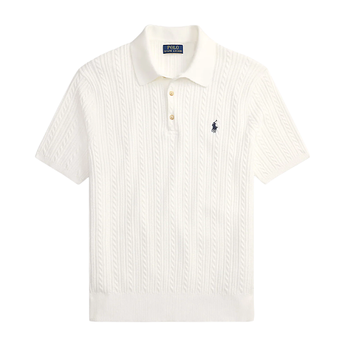 Cable Knit Short Sleeve