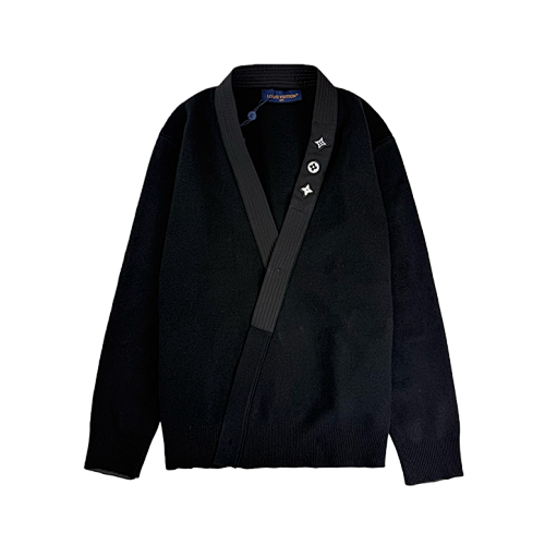 Louis Vuitton Lx Nigo Collaboration Mixed-Embellished Knit SweateItem ID