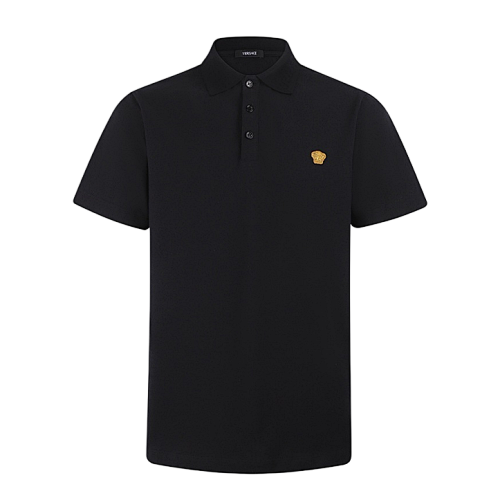 Men's Medusa Embroidered Polo Shirt