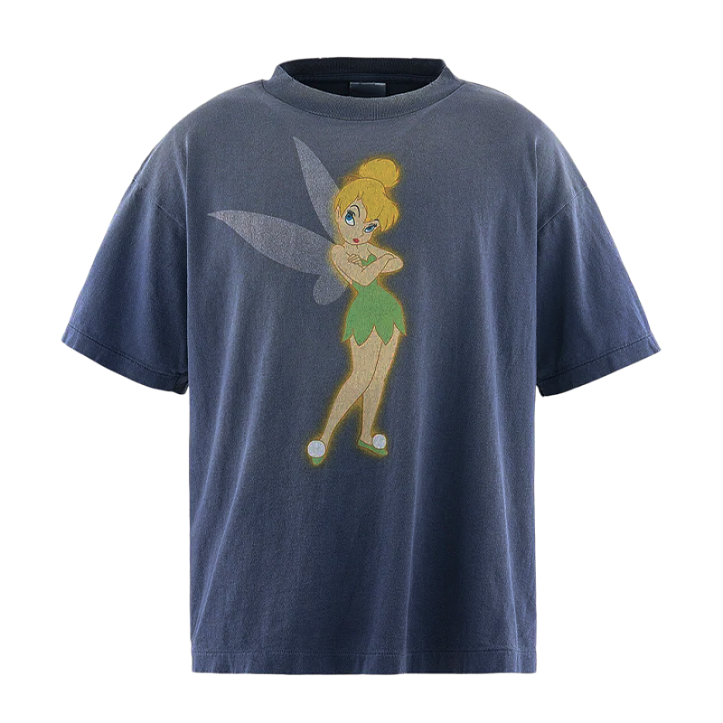 Tinker Bell Print Short-Sleeve T-Shirt