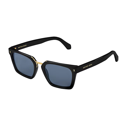L Engraved Logo Sunglasses