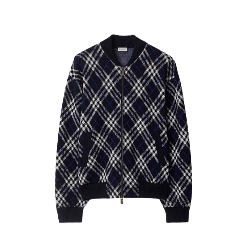Check Wool Jacket