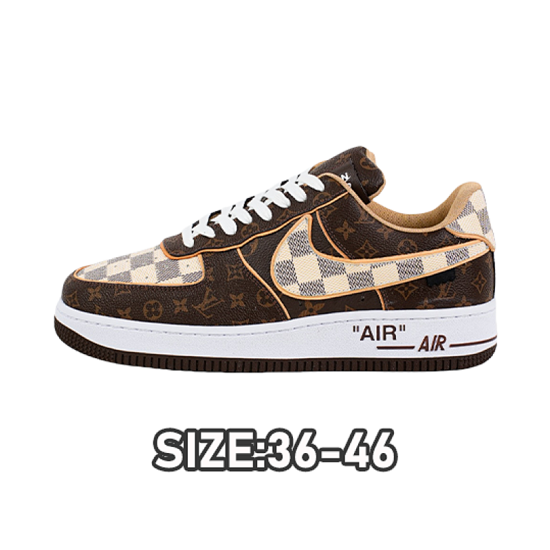 L Nike Air Force1Low Air Force Heavy Joint Brand Limited Edition Prints