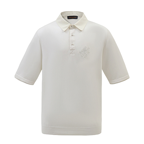 Button Pullover Short Sleeve Polo Shirt