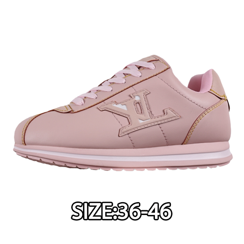 Louis Vuitton Collaboration Low-top Round-toe Lace-up