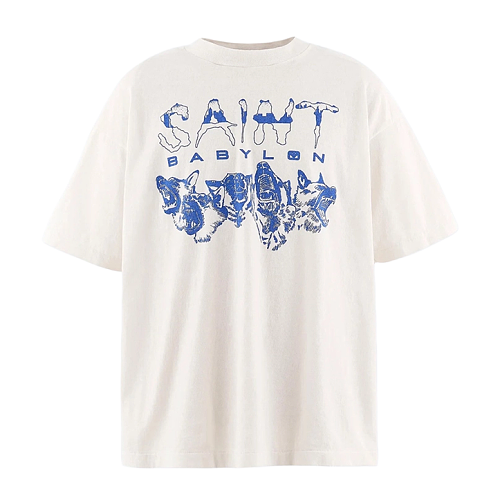 Wolf Pack Print Short-Sleeve Shirt