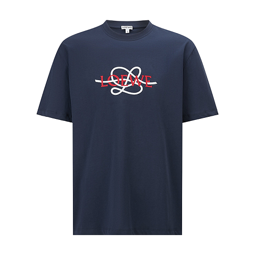 Loewe Embroidered Logo Short-Sleeve T-Shirt