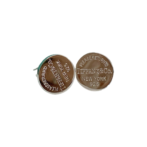 Round Sterling Silver Earrings